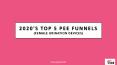 2020's Top 5 Pee Funnels PowerPoint PPT Presentation