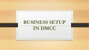 Business Setup in DMCC