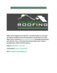 Denver Roofing Company - ColoradoRoofingCo PowerPoint PPT Presentation