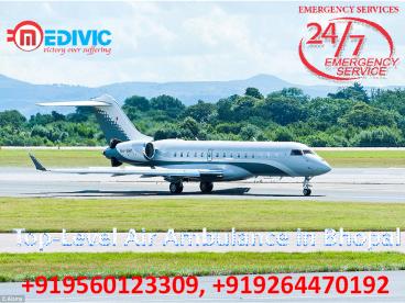 Hire Low-Budget Air Ambulance in Bhopal by Medivic Aviation