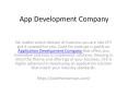 App Development Company PowerPoint PPT Presentation