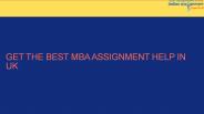 Get the best guidance from management assignment experts