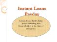 No Credit Check Loans In Canada At Instant Loans Payday PowerPoint PPT Presentation
