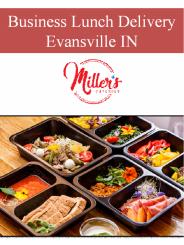 Business Lunch Delivery Evansville IN