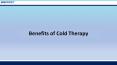 Benefits of Cold Therapy PowerPoint PPT Presentation