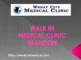 Best Walk in Clinic Brandon PowerPoint PPT Presentation