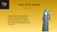 Latest Thobe Designs