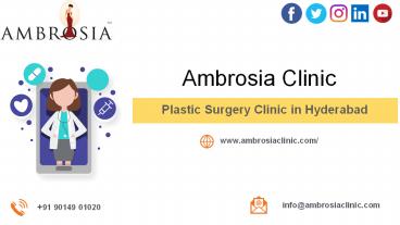 Nose Reshaping Surgery in Hyderabad