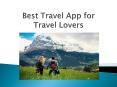 Book Your Trip with Travel App PowerPoint PPT Presentation