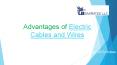Advantages of Electric Cables and Wires - UB Emirates PowerPoint PPT Presentation