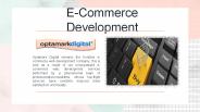 E-Commerce Development - Optamark Digital