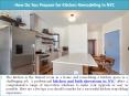 How Do You Prepare for Kitchen Remodeling in NYC PowerPoint PPT Presentation