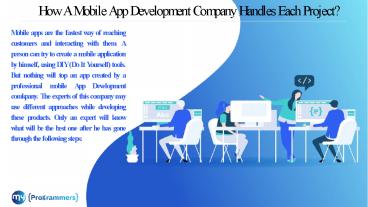 Mobile app development company