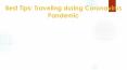 Best Tips: Traveling during Coronavirus Pandemic
