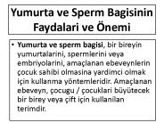 Yumurta ve Sperm Bağışının Faydaları ve Önemi