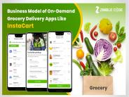 Business Model of On-Demand Grocery Delivery Apps Like InstaCart