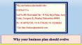 Why your business plan should evolve PowerPoint PPT Presentation