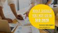 What Should You Not Do in SEO 2020? By Toronto SEO Expert PowerPoint PPT Presentation