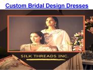 Custom Bridal Design Dresses