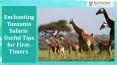 Tips for Wildlife Safari and Beach Holidays in Zanzibar Tanzania PowerPoint PPT Presentation