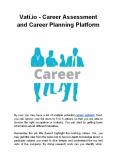 Vati.io - Career Assessment and Career Planning Platform PowerPoint PPT Presentation