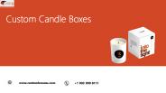 Incredible Custom Candle Boxes and Point of Sale Material