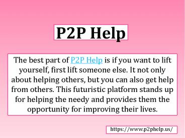 P2P Help (4)