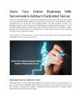 Grow Your Online Business With Ashburn Dedicated Server - Serverwala PowerPoint PPT Presentation
