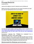Learn how to fix Failed to connect to a Windows service in Windows 10 PowerPoint PPT Presentation