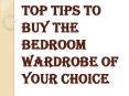 Creative Approach is Essential to Invest in a Dream Bedroom Wardrobe