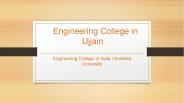 Engineering College in Ujjain - Avantika University