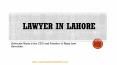 Let Know About the best Law firm in Lahore Pakistan PowerPoint PPT Presentation