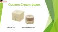 Custom Cream Boxes wholesale in Texas, USA PowerPoint PPT Presentation