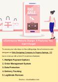 eCommerce Website Design: 5 Features You Can’t Forget PowerPoint PPT Presentation