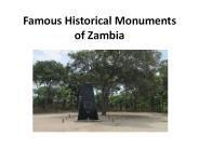 Famous Historical Monuments of Zambia