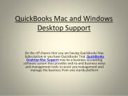 Installation QB Mac 2021 Software