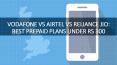 Vodafone vs Airtel vs Reliance Jio Best Prepaid Plans Under Rs 300 PowerPoint PPT Presentation