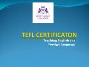 TEFL Certification