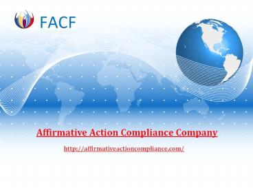 Affirmative Action Compliance