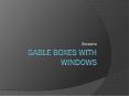 Gable Boxes with Windows PowerPoint PPT Presentation