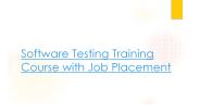 Placement Software Training Center in Chennai
