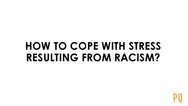 How Racism Affects Mental Health?