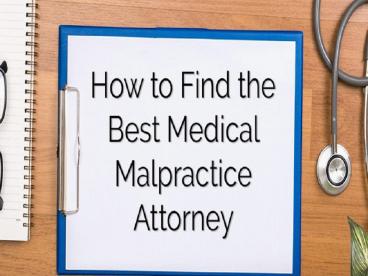 Best Help from Best Medical Malpractice Attorney Kansas City