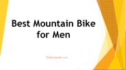Best Mountain Bikes for Men