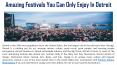 Amazing Festivals You Can Only Enjoy In Detroit PowerPoint PPT Presentation