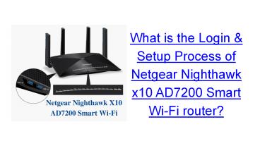Nighthawk X10 Netgear