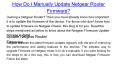 How Do I Manually Update Netgear Router Firmware PowerPoint PPT Presentation