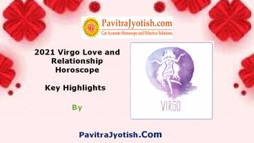 2021 Virgo Love and Relationships Horoscope