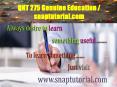 QNT 275 Genuine Education / snaptutorial.com PowerPoint PPT Presentation
