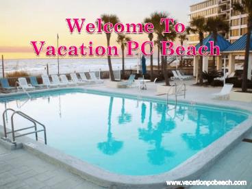 Panama City Beach Condo for Rent